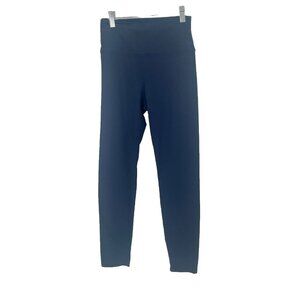 Carbon 38 Navy Blue Leggings Sz Medium Ankle Athleisure Sporty